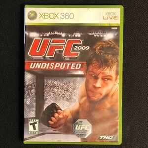 UFC Undisputed 2009 XBox 360 Video Game